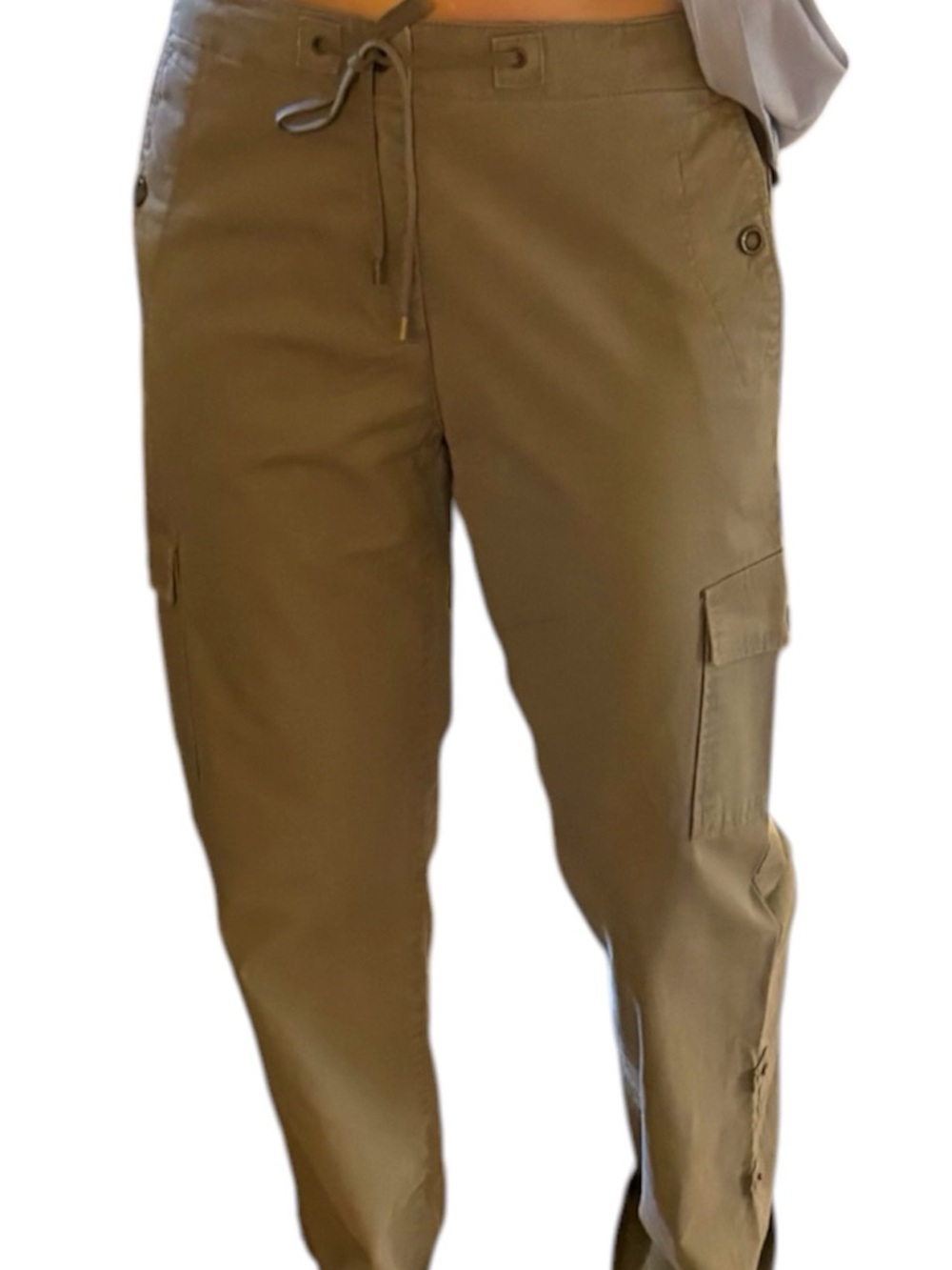 Eddie Bauer Convertible Mercer Pants Khaki NWT hiking outdoors vacation Size 8